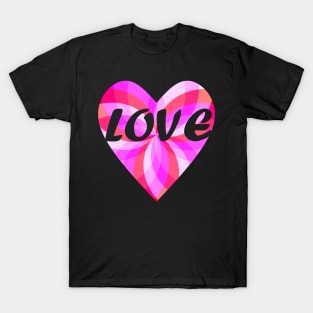 Colorful Love Heart T-Shirt